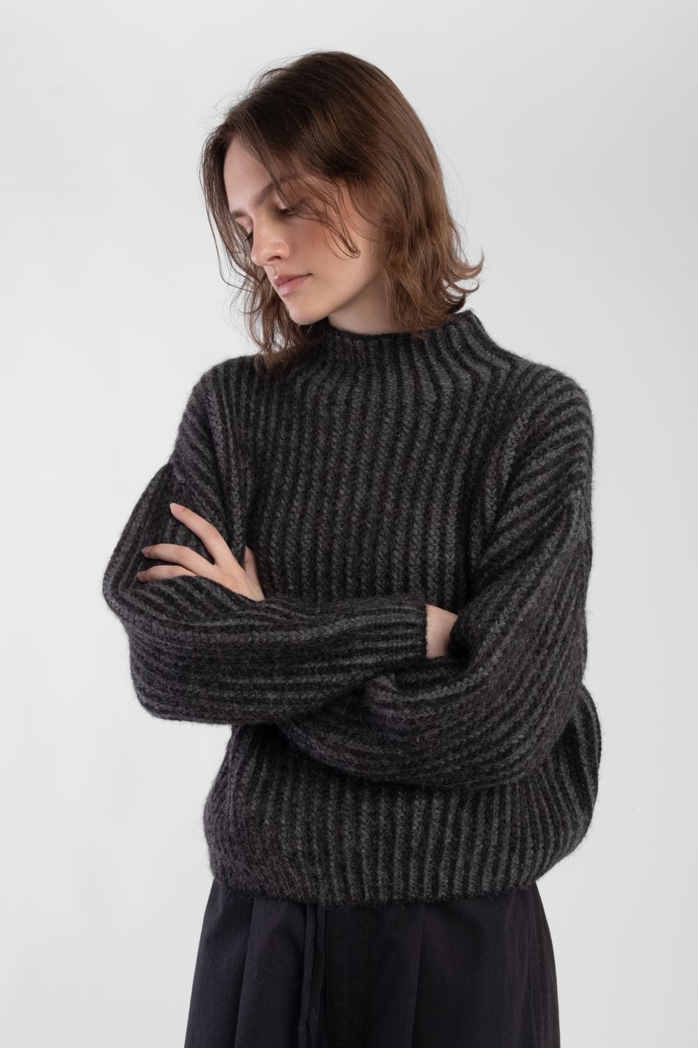 Ines Sweater - Charcoal