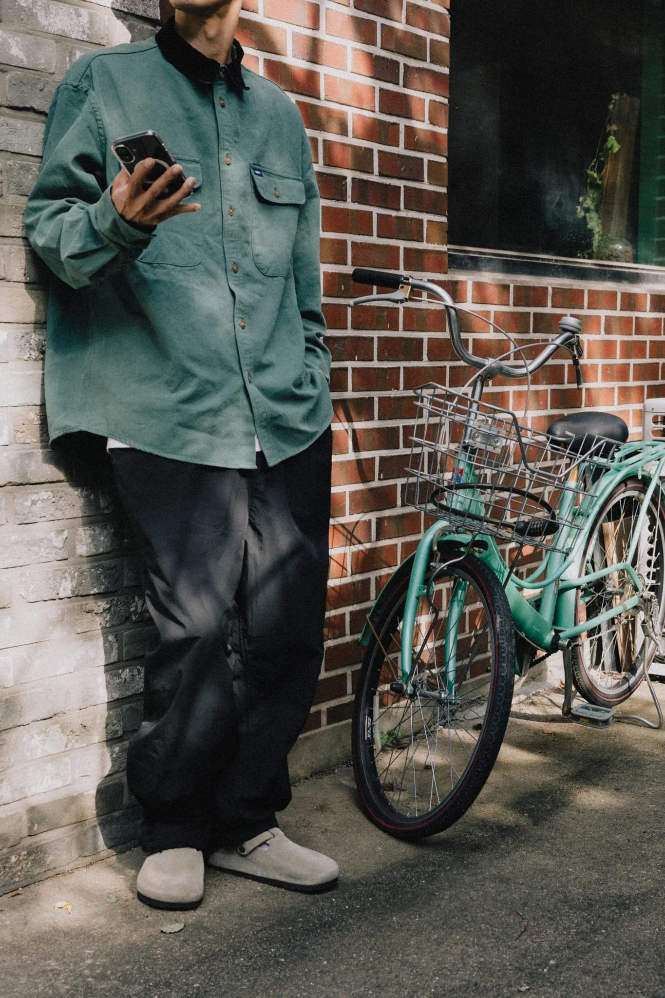 Canvas Workshirt Jacket - Green