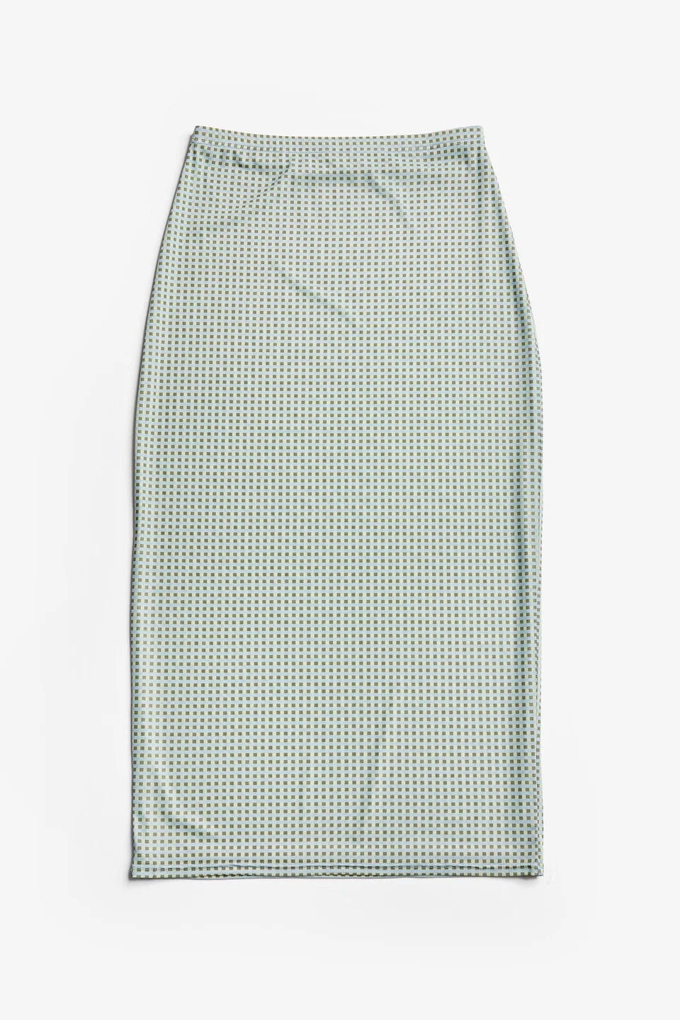 Cure Mesh Skirt - Yellow Check