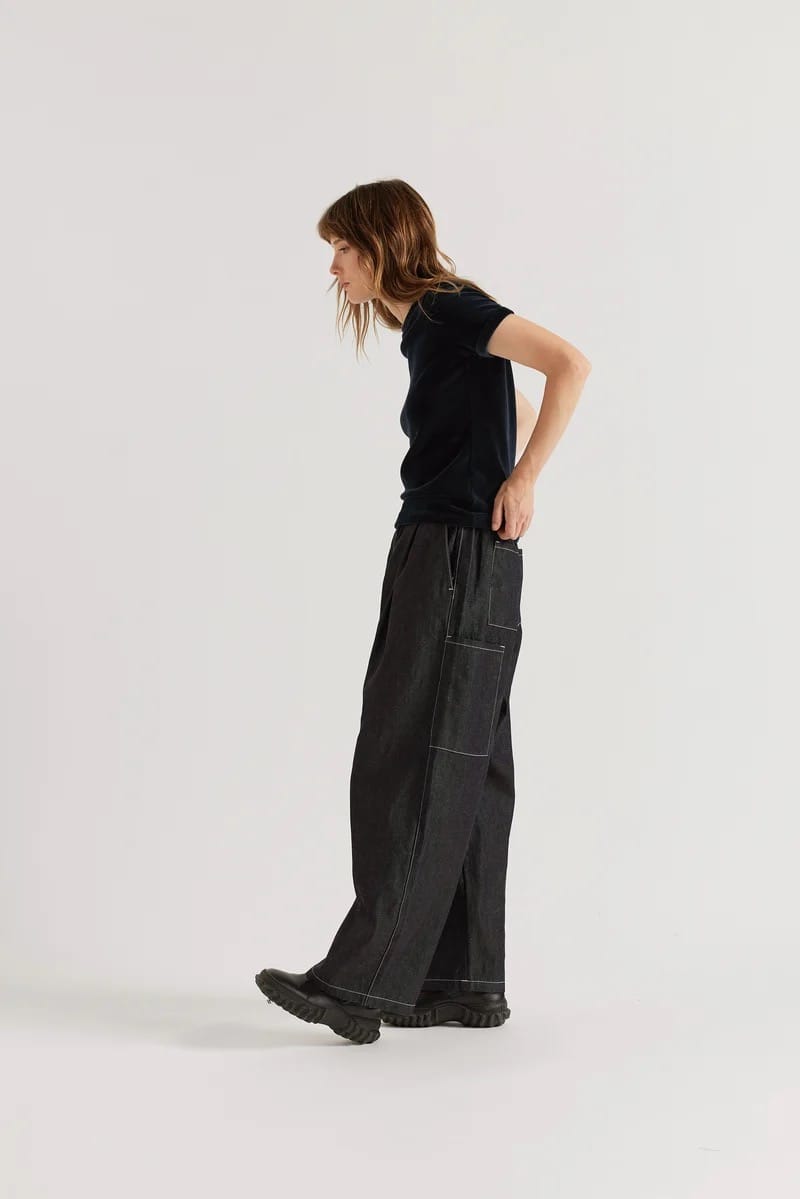 Wisp Elasticated Jean - Dark Indigo