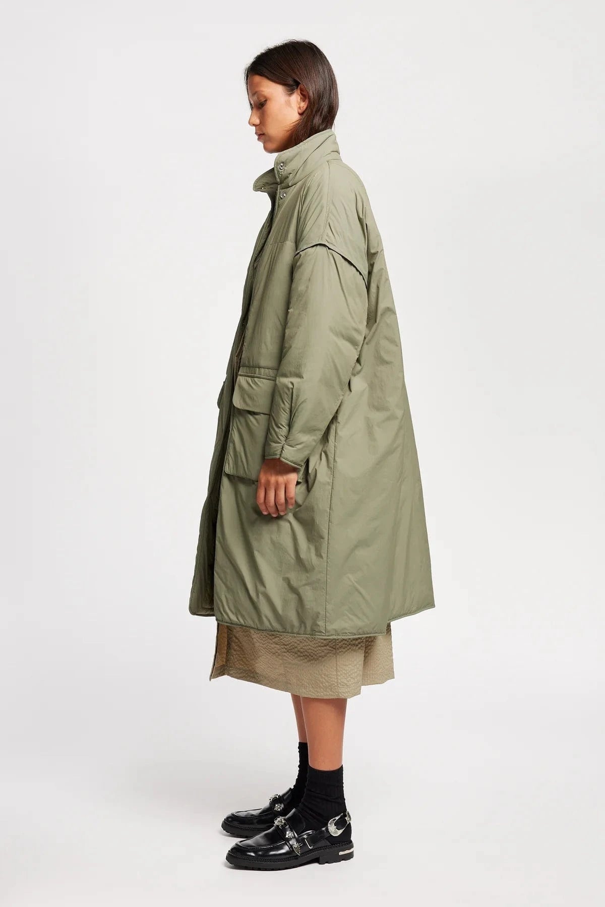 Restore Coat - Dusty Olive