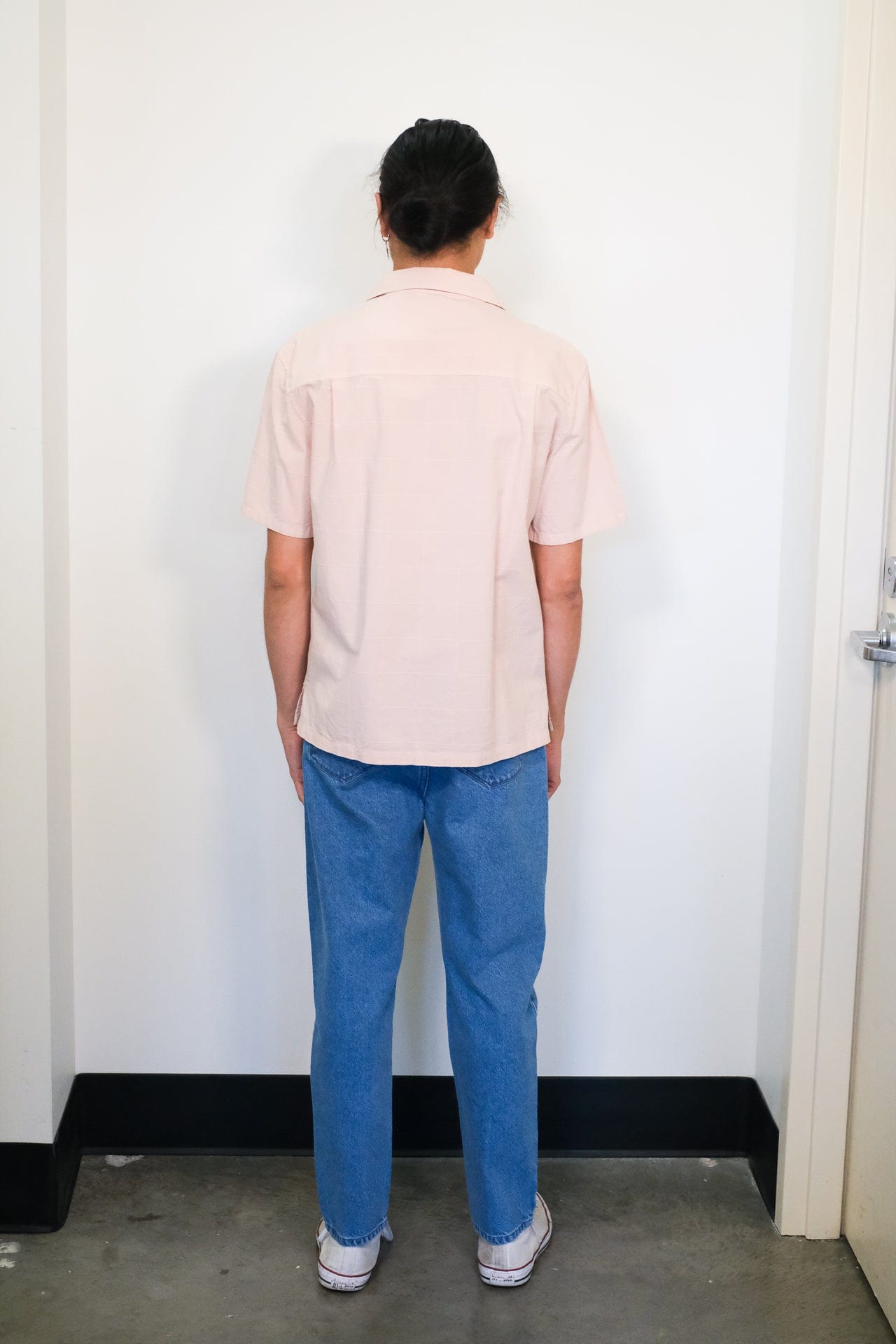 Director Cotton Shirt - Peach