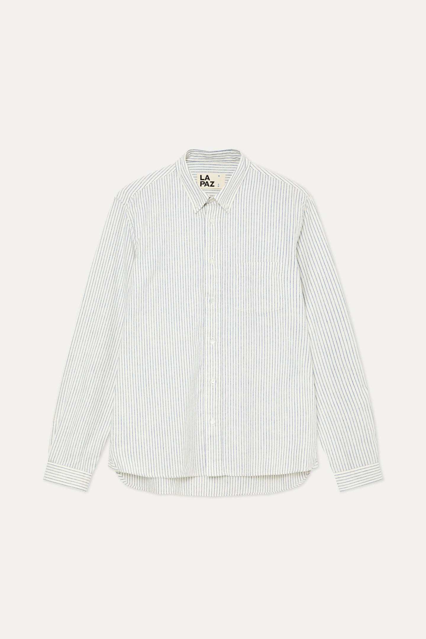 Branco Shirt - Yves Blue Stripe