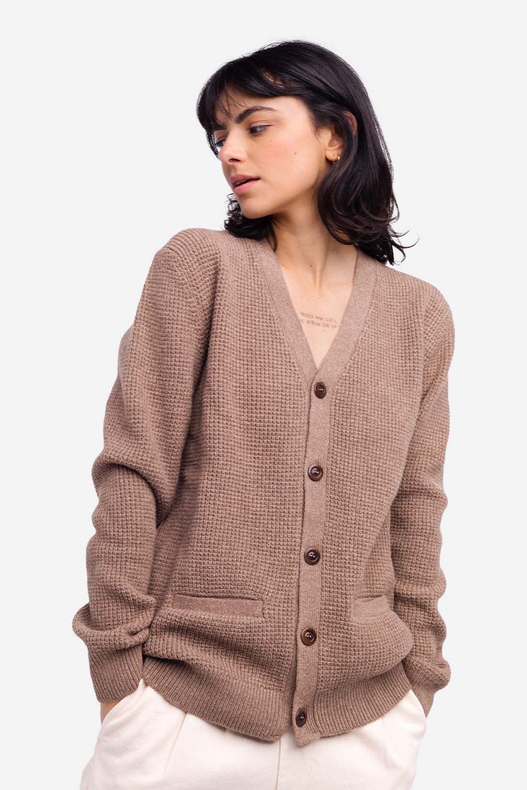 Clado Cardigan - Light Brown