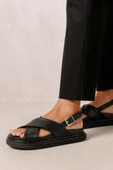 Marshmallow Sandal - Total Black