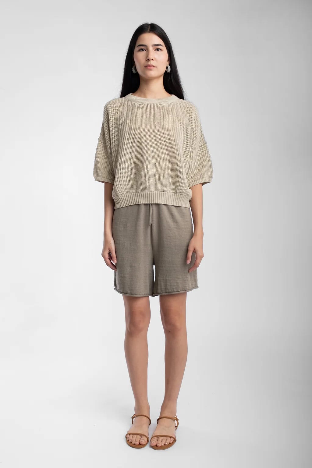 Mesh Tee - Mist