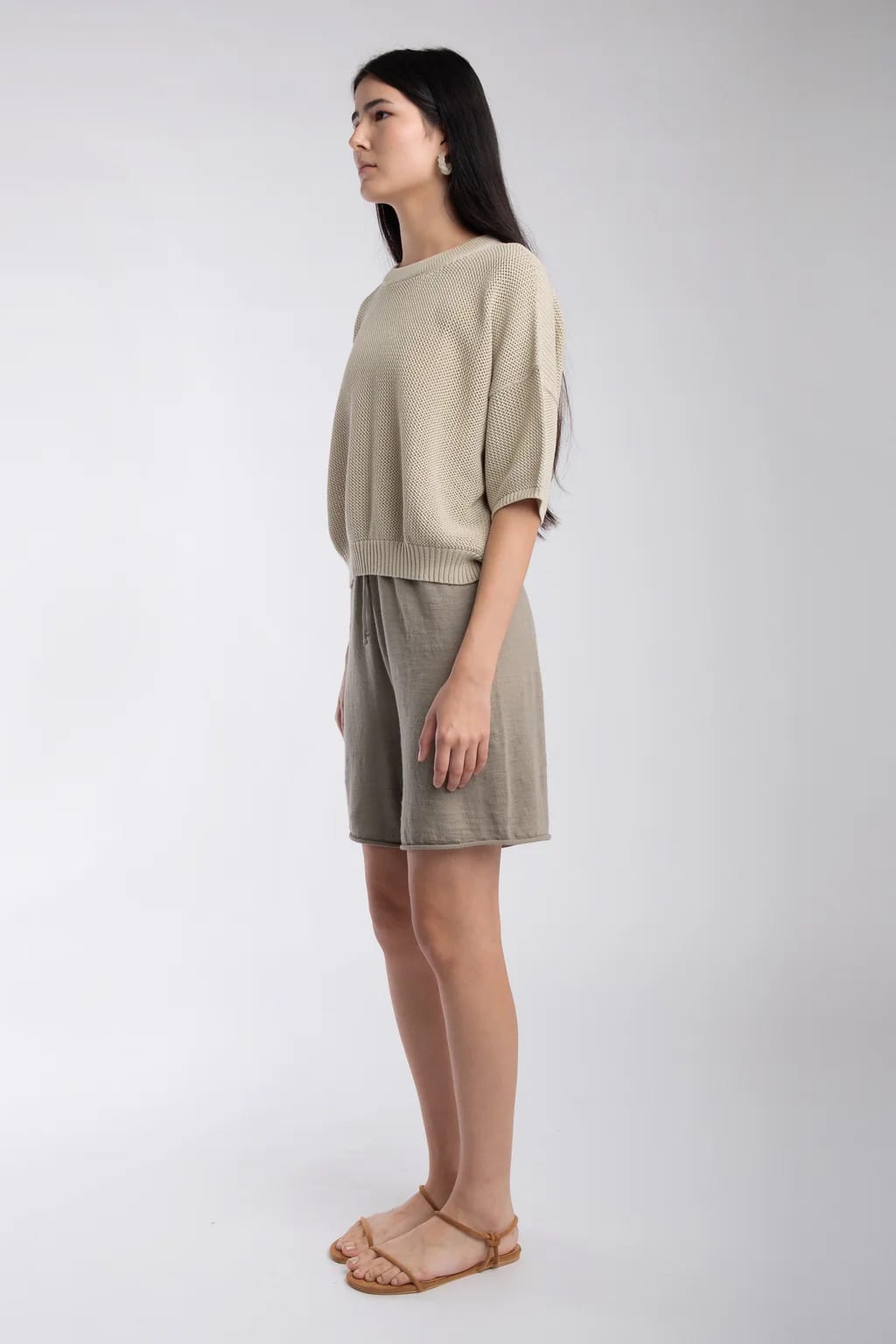 Mesh Tee - Mist