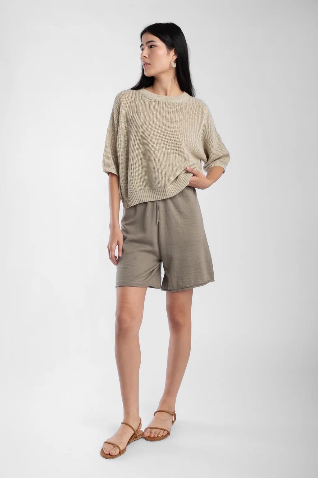 Mesh Tee - Mist