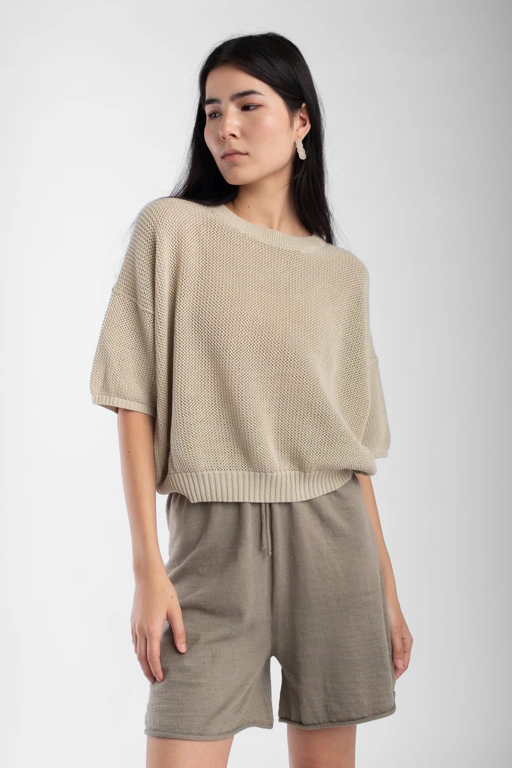 Mesh Tee - Mist