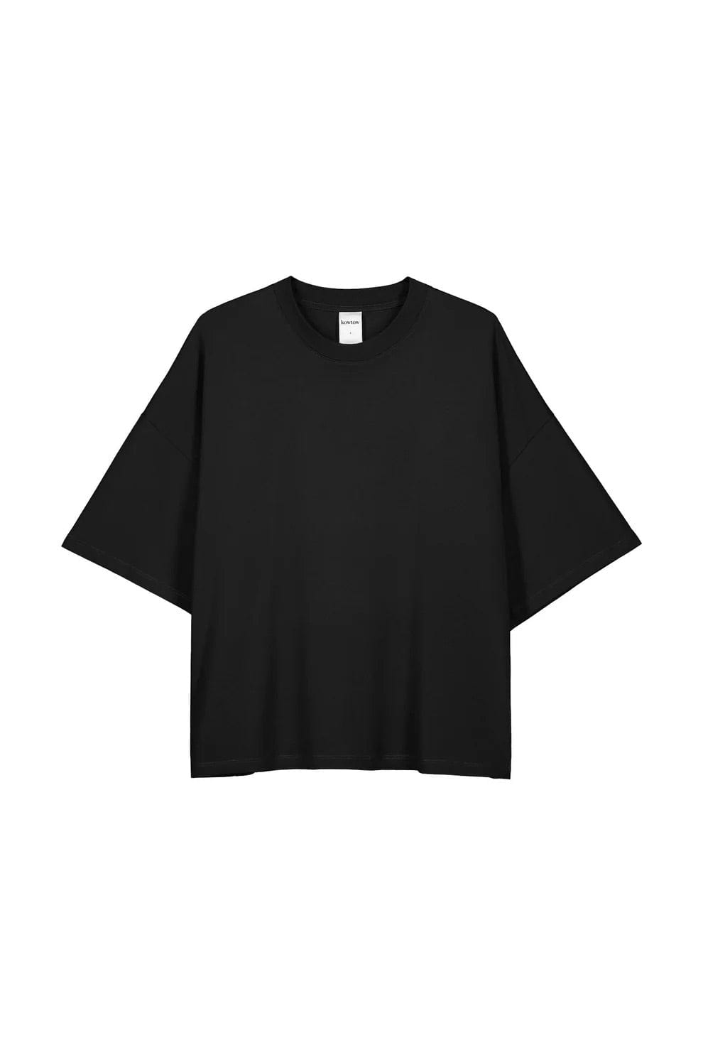 Oversized Boxy Tee - Black
