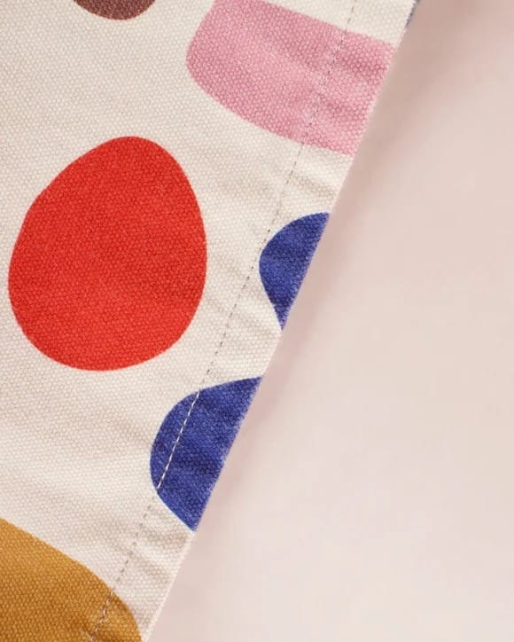 Oversized Chore Coat - Palette Print