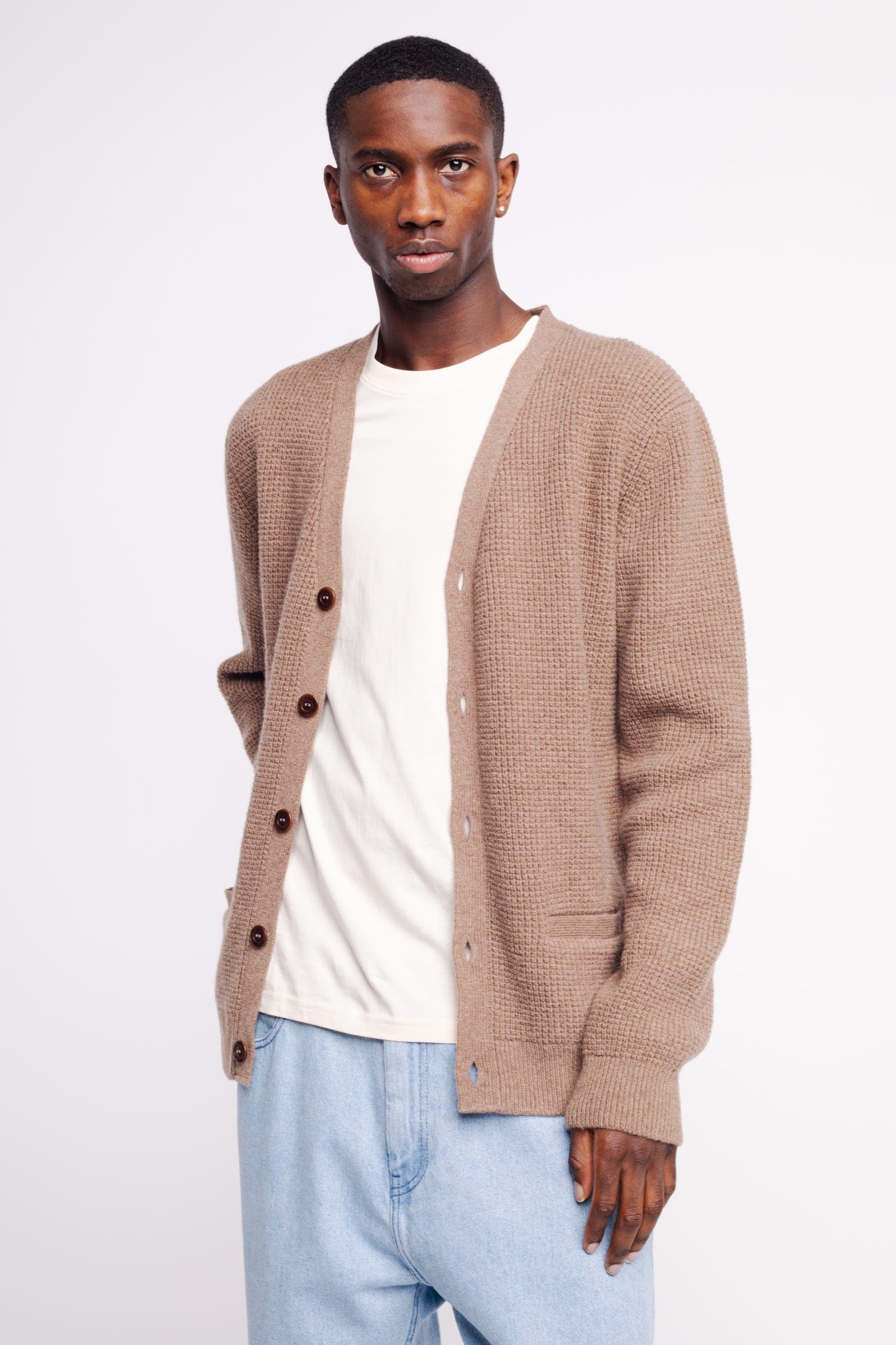 Clado Cardigan - Light Brown