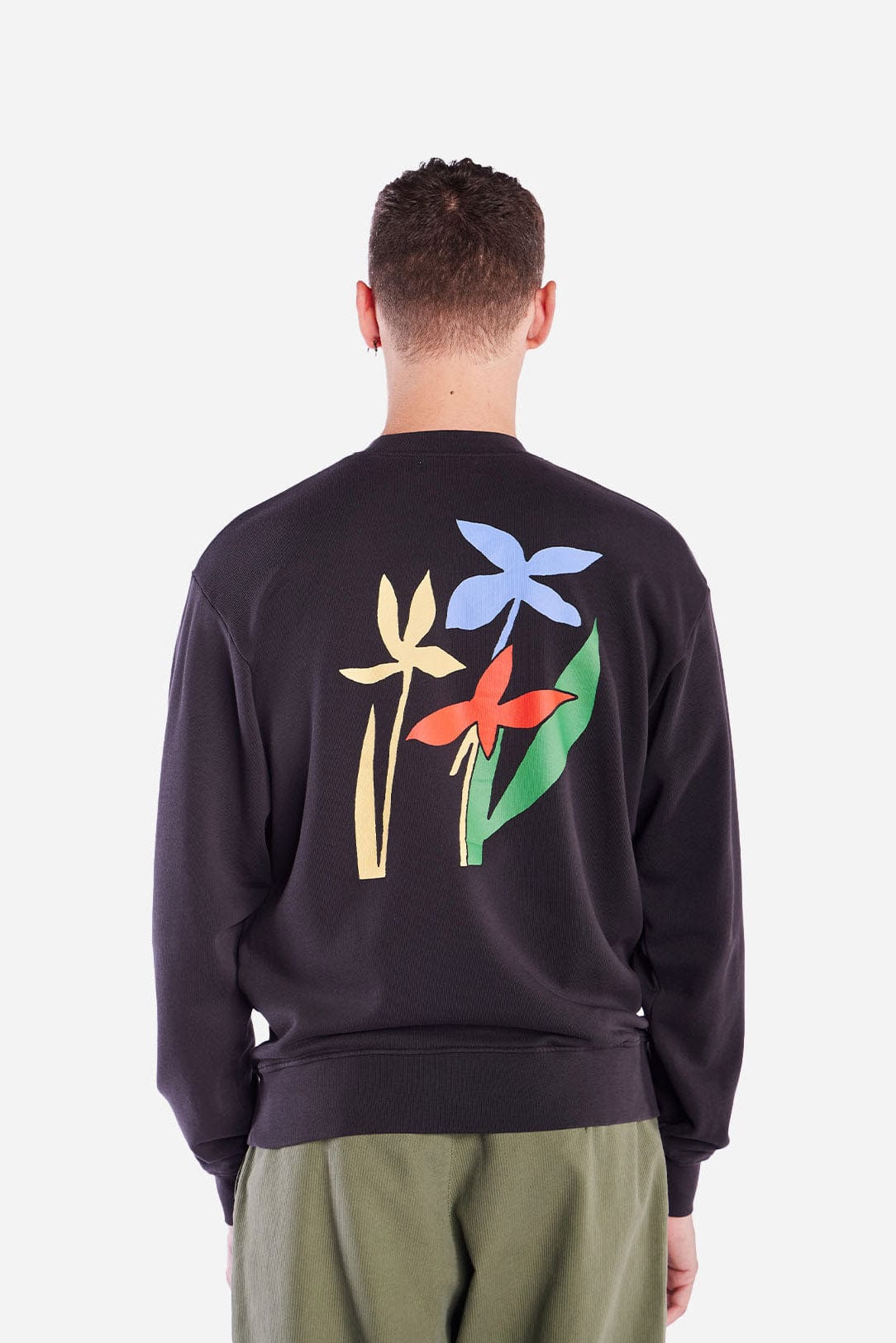 Flora Sweatshirt - Carbon Black