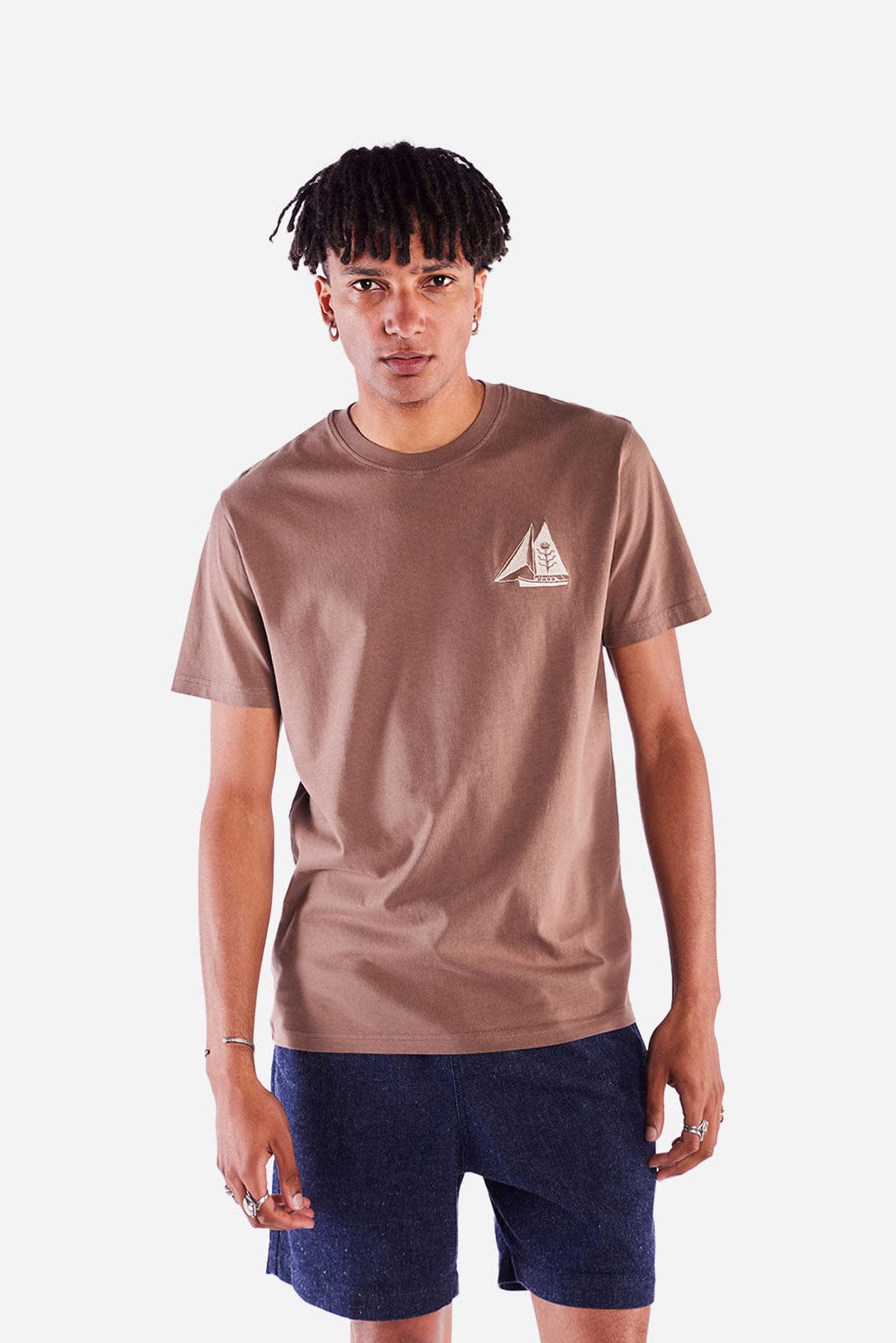 Seabass T-Shirt - Mocha