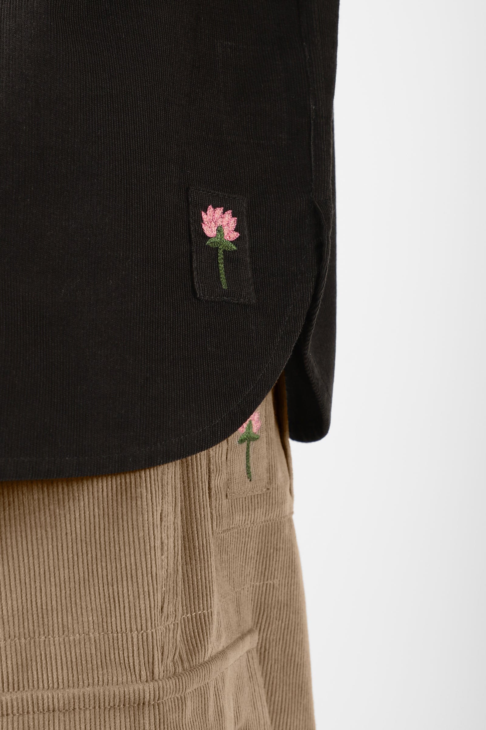 Luis Shirt - Dark Green Cord