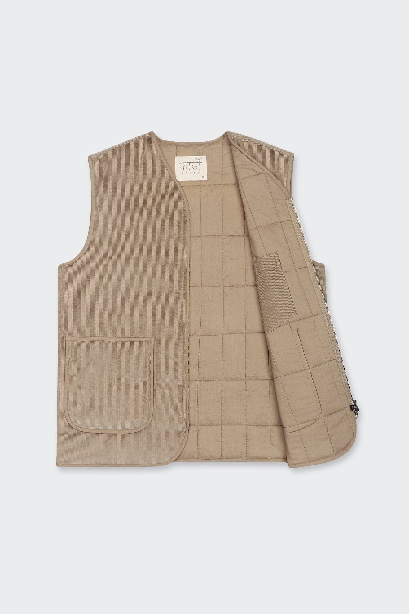 Chota Amar Vest - Sand Cord