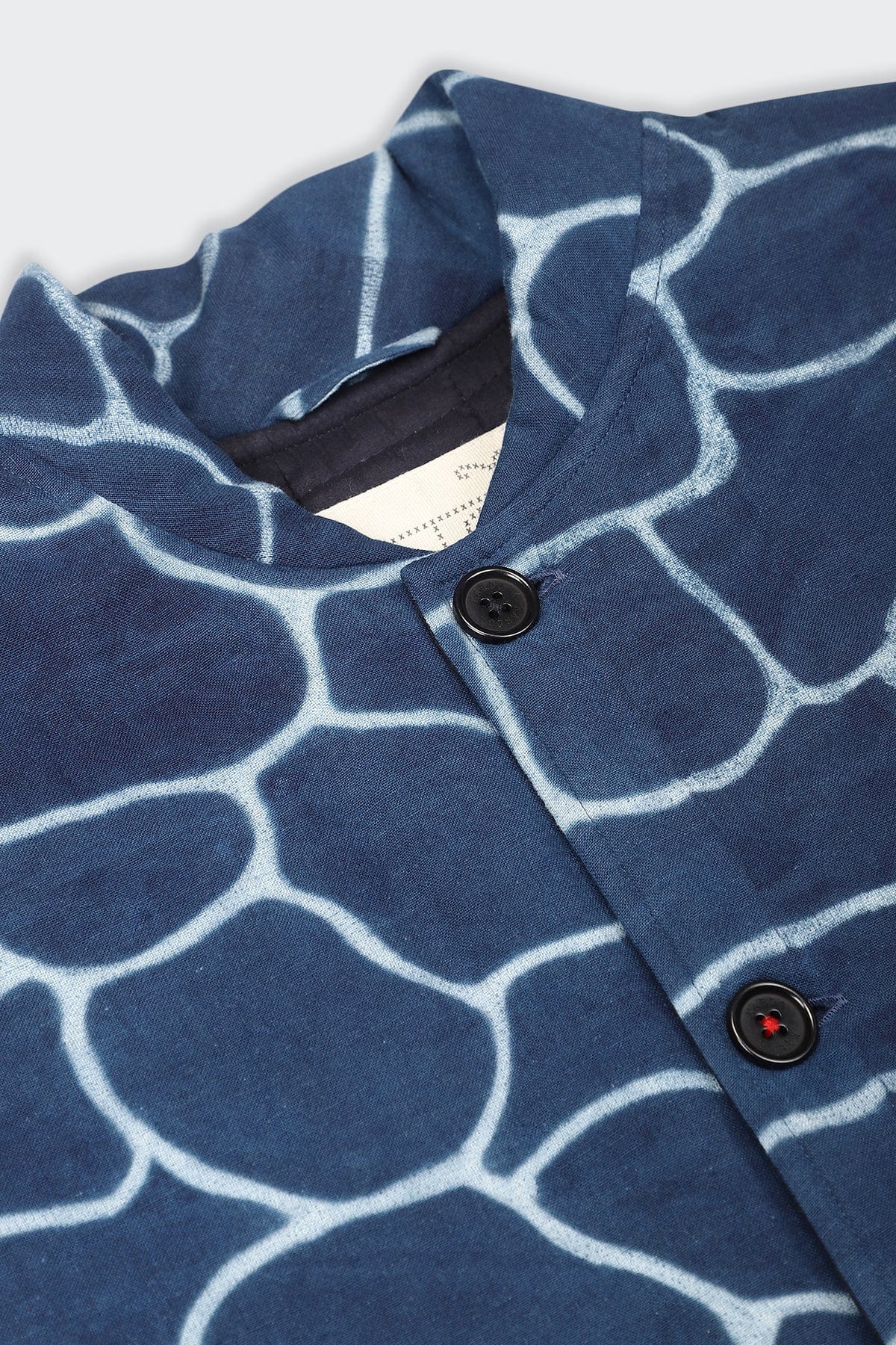 Leo Vest - Indigo Shibori