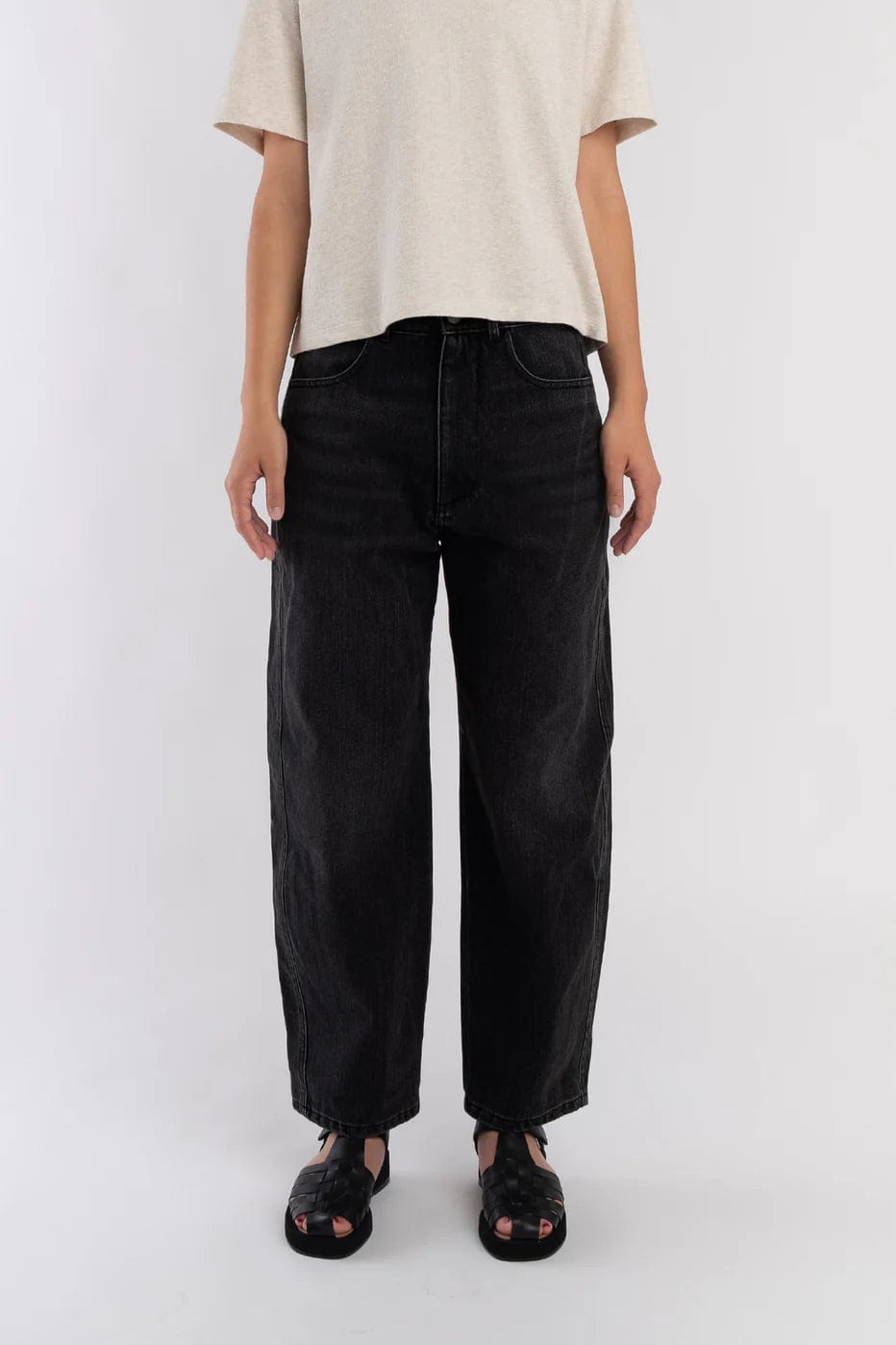 Panel Jean - Faded Black