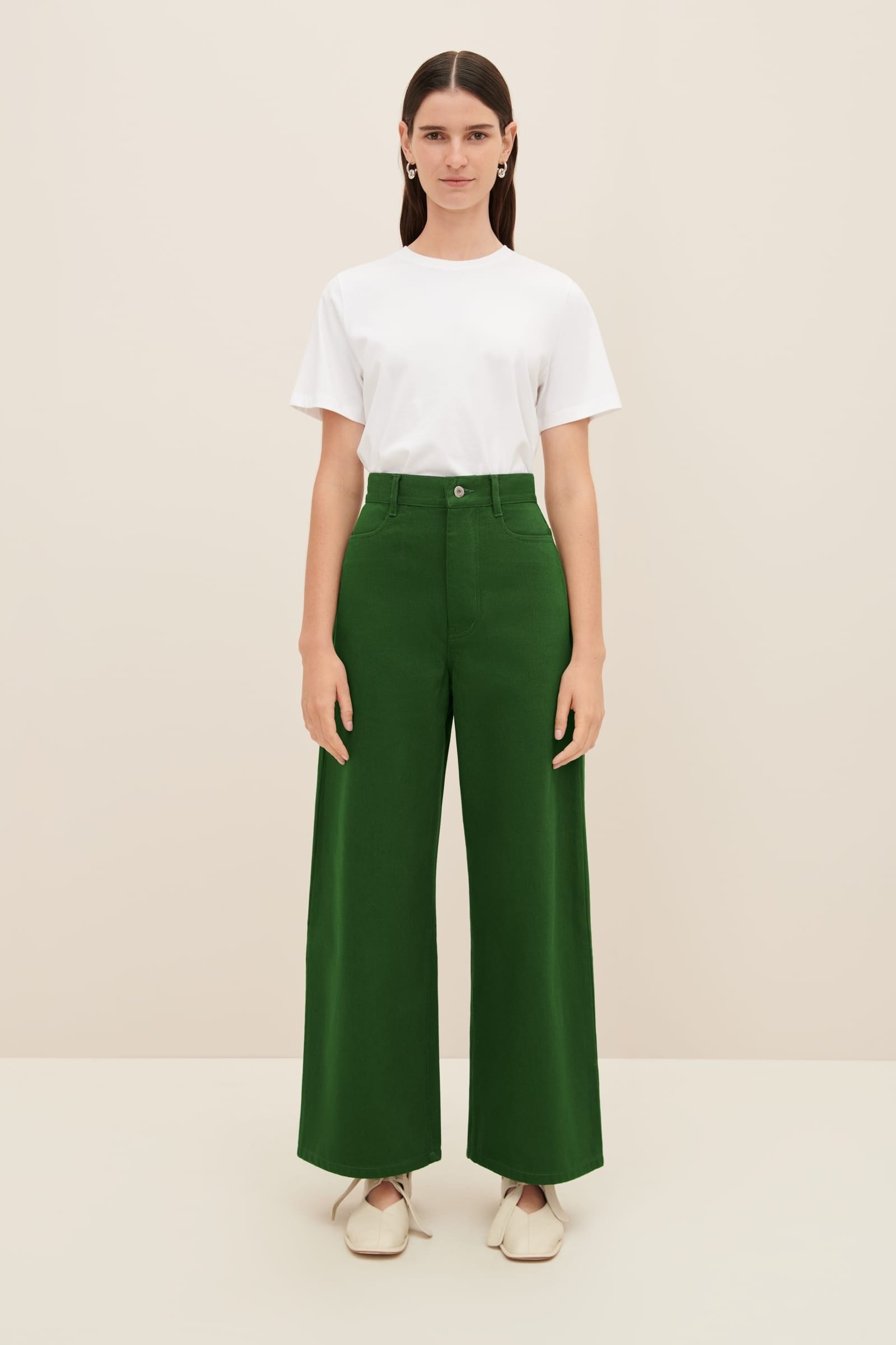 Sailor Jeans - Green Denim