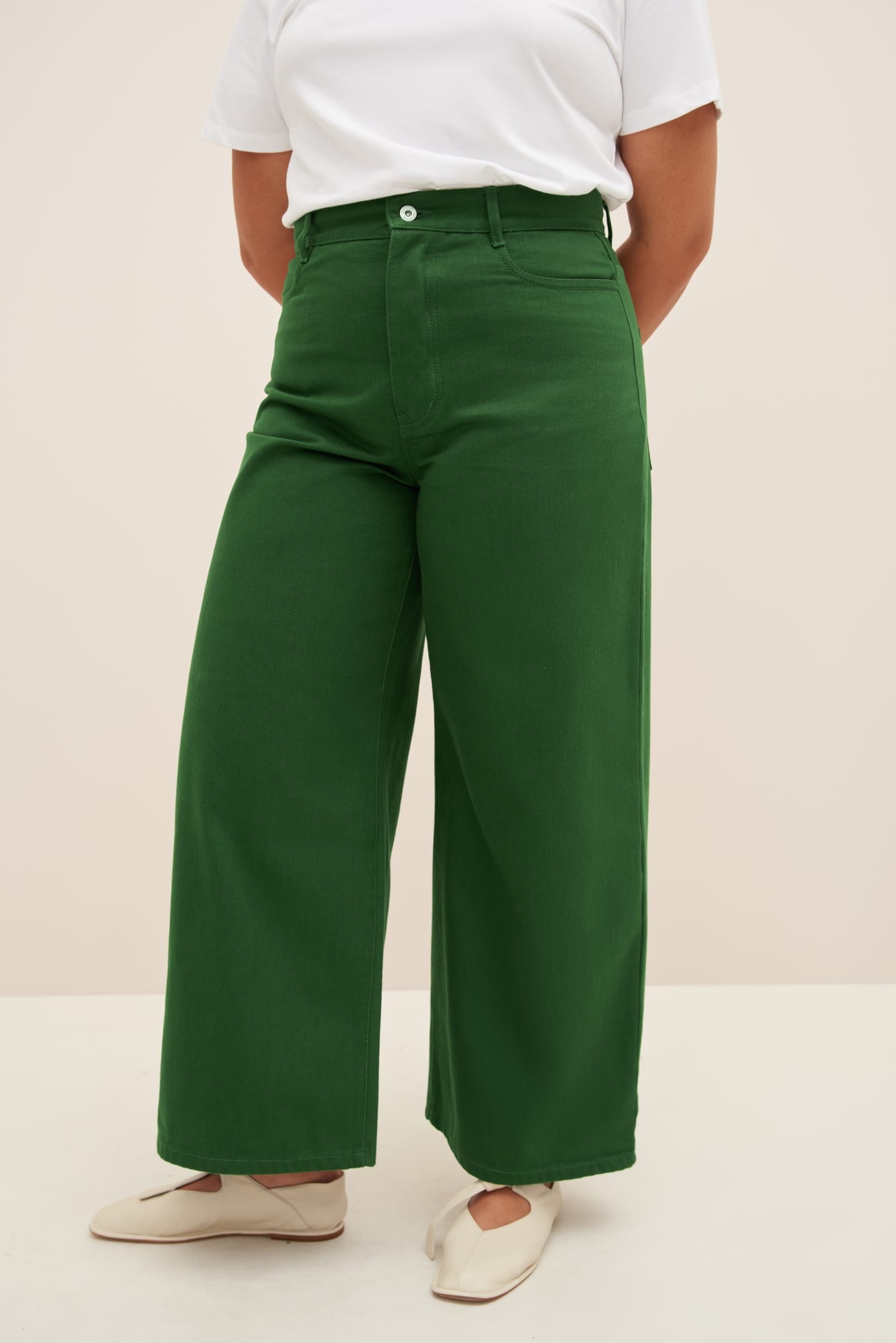 Sailor Jeans - Green Denim