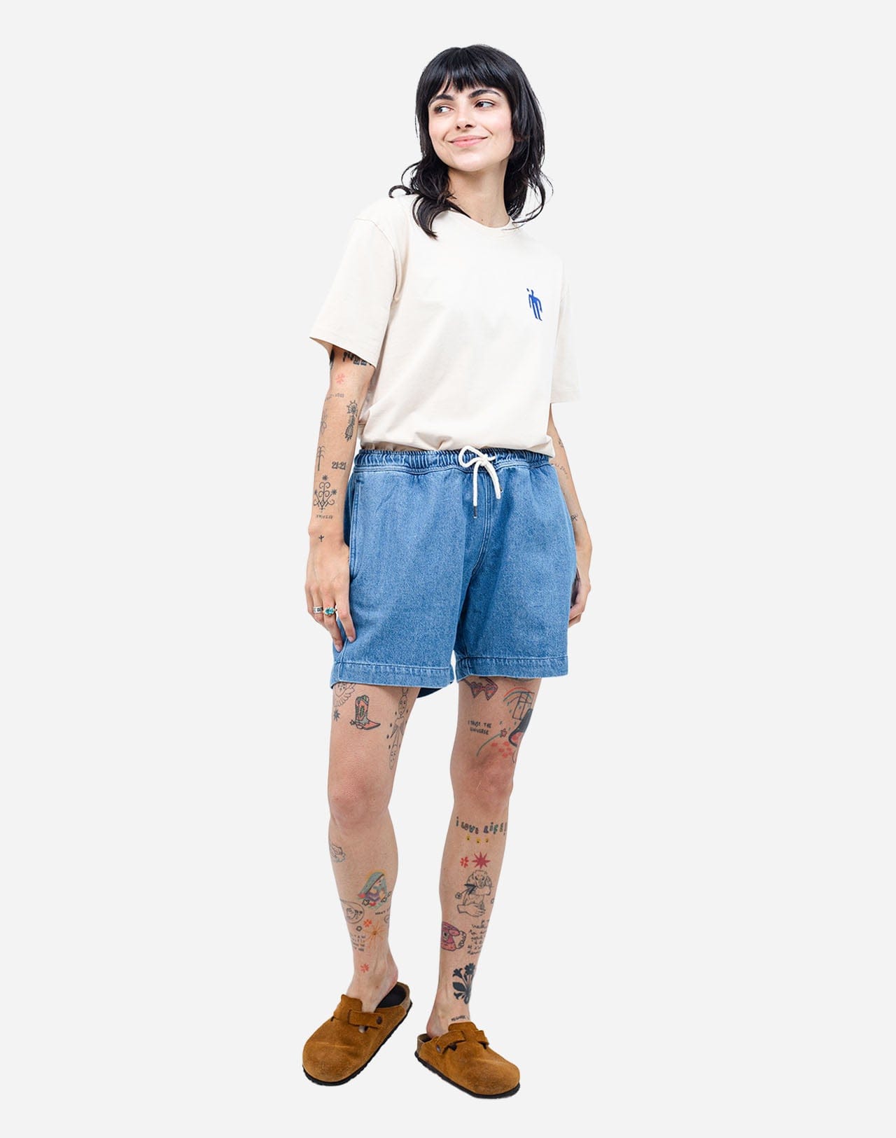 Bodhi Shorts - Denim Clair