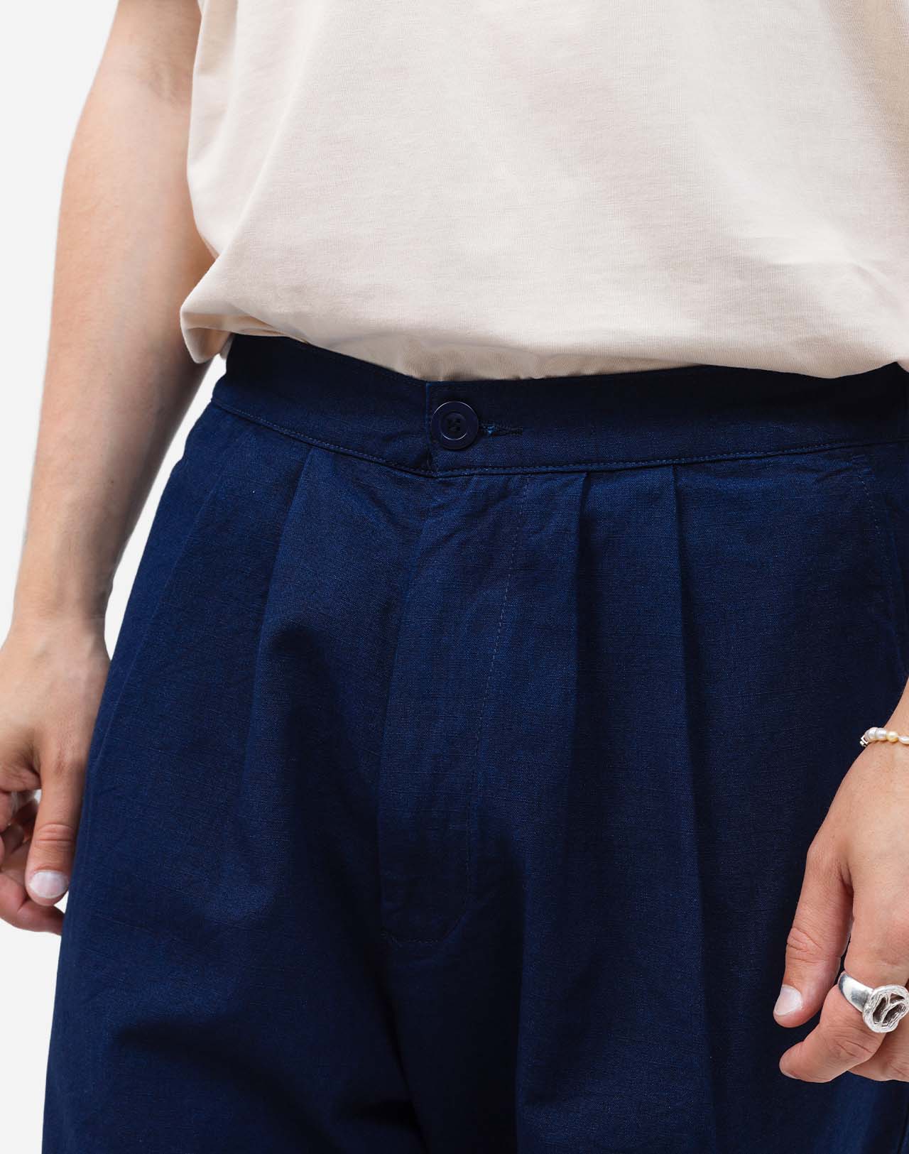 Handa Shorts - Denim Blue