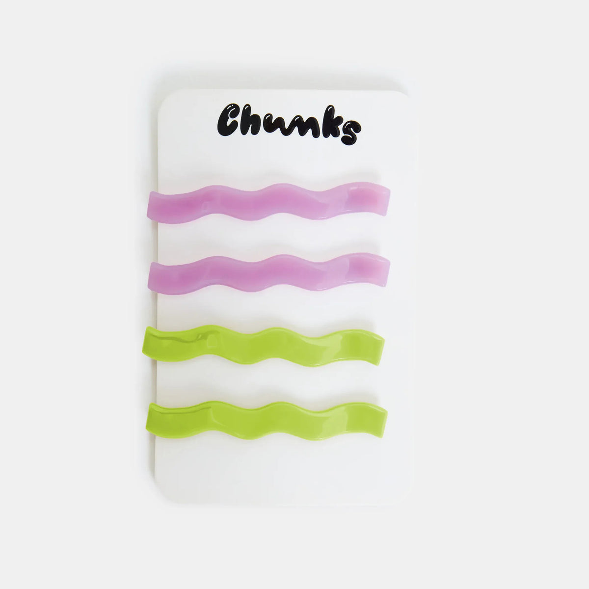 Slides - Wavy Lilac + Lime