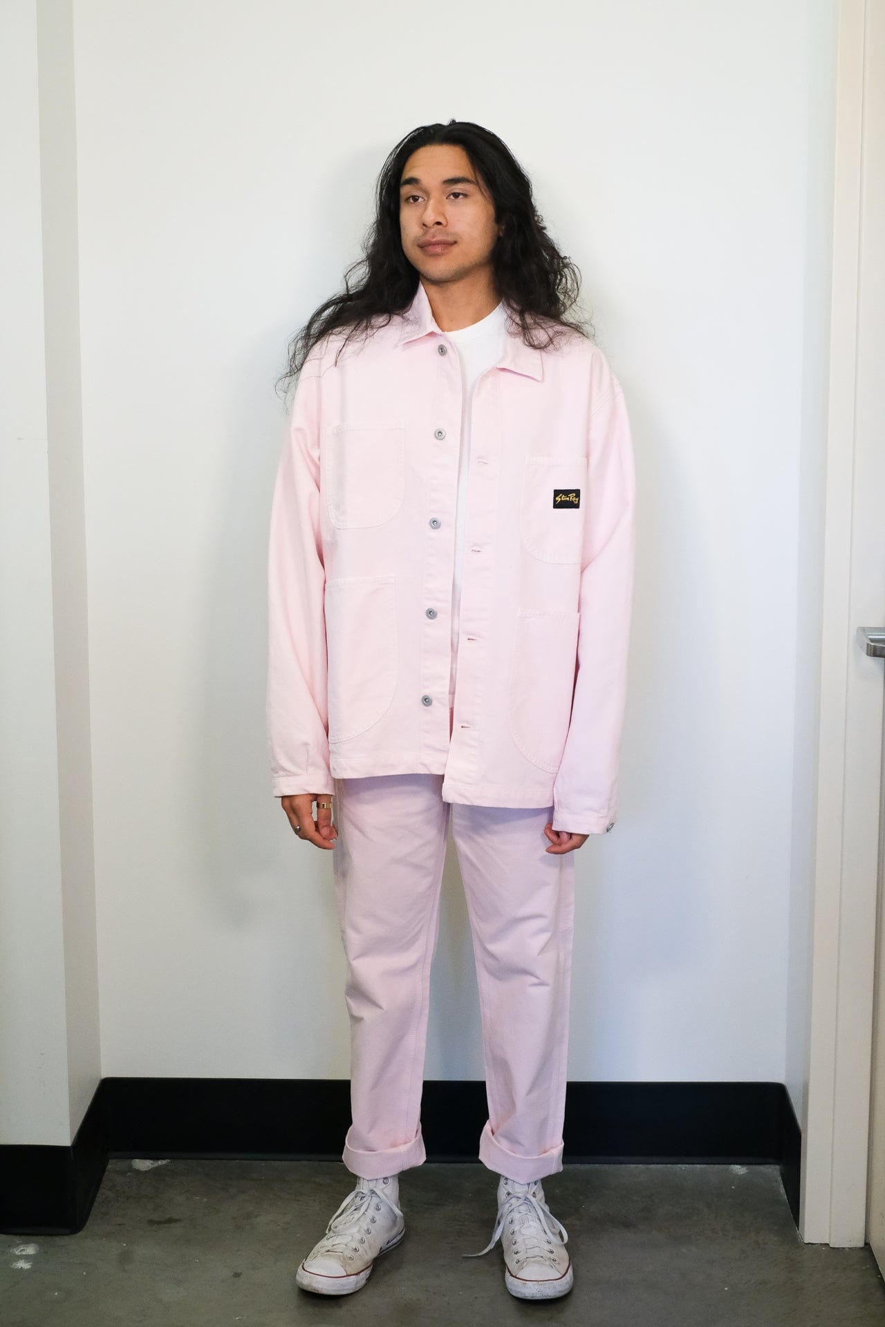 Coverall Jacket - Pink