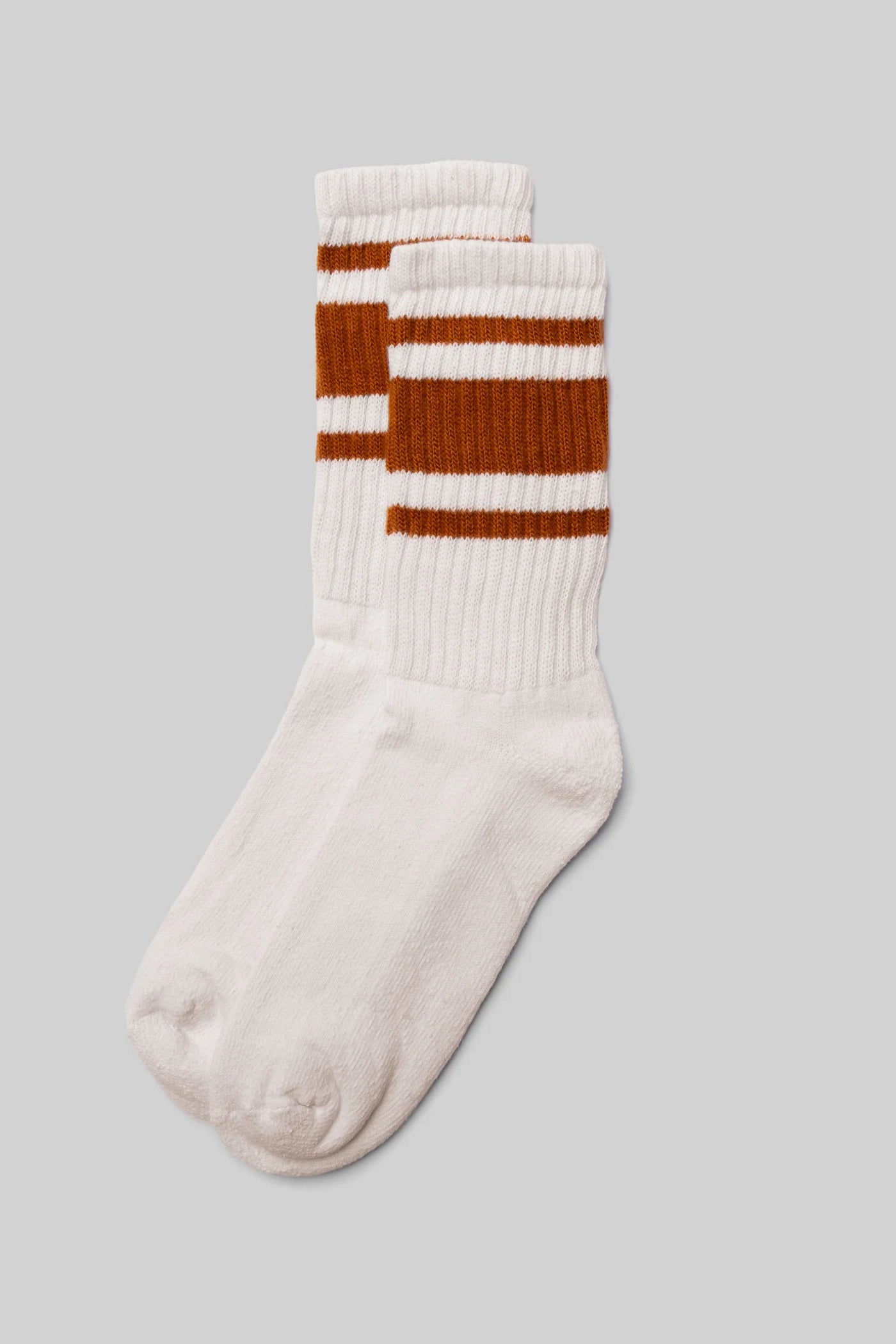 Mono Stripe Crew - Texas Orange