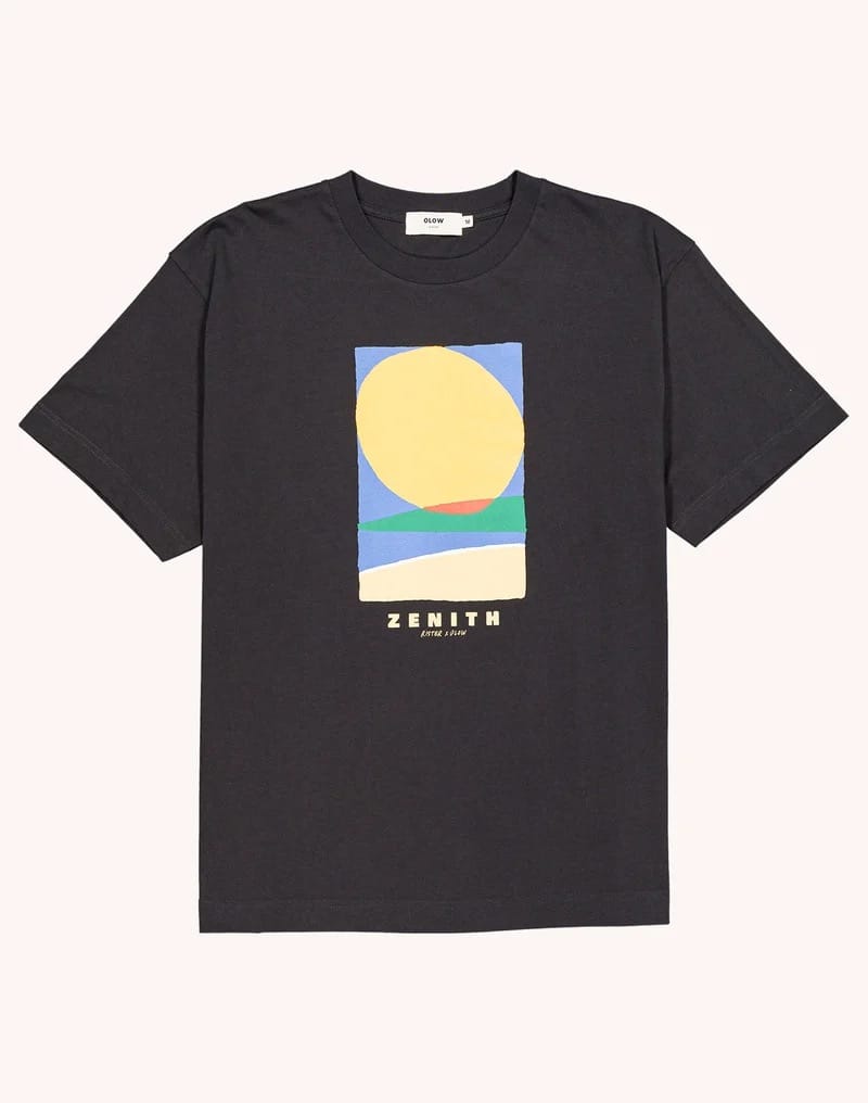 Zenith Tee - Noir Carbon