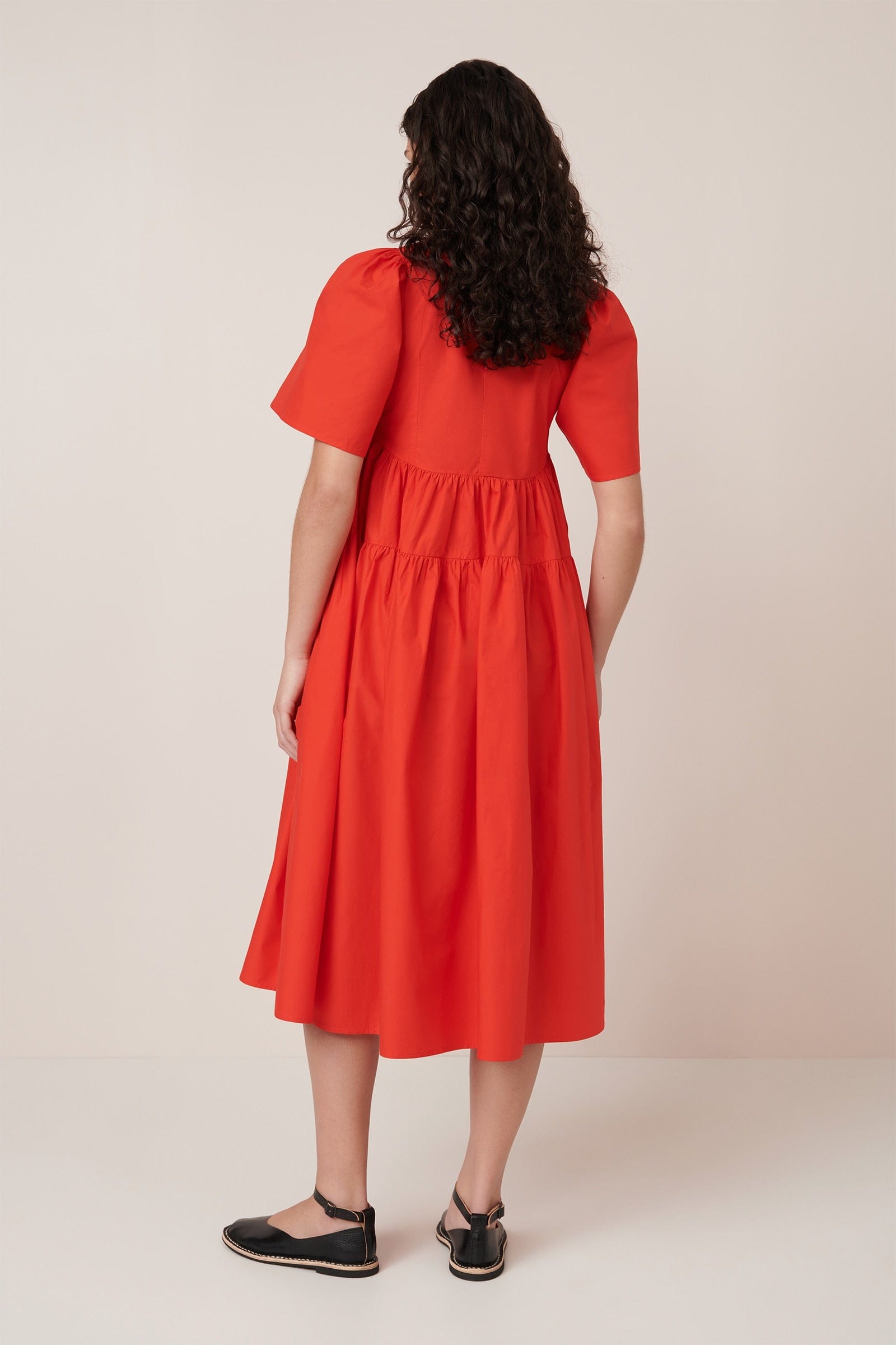 Marquette Dress - Scarlet