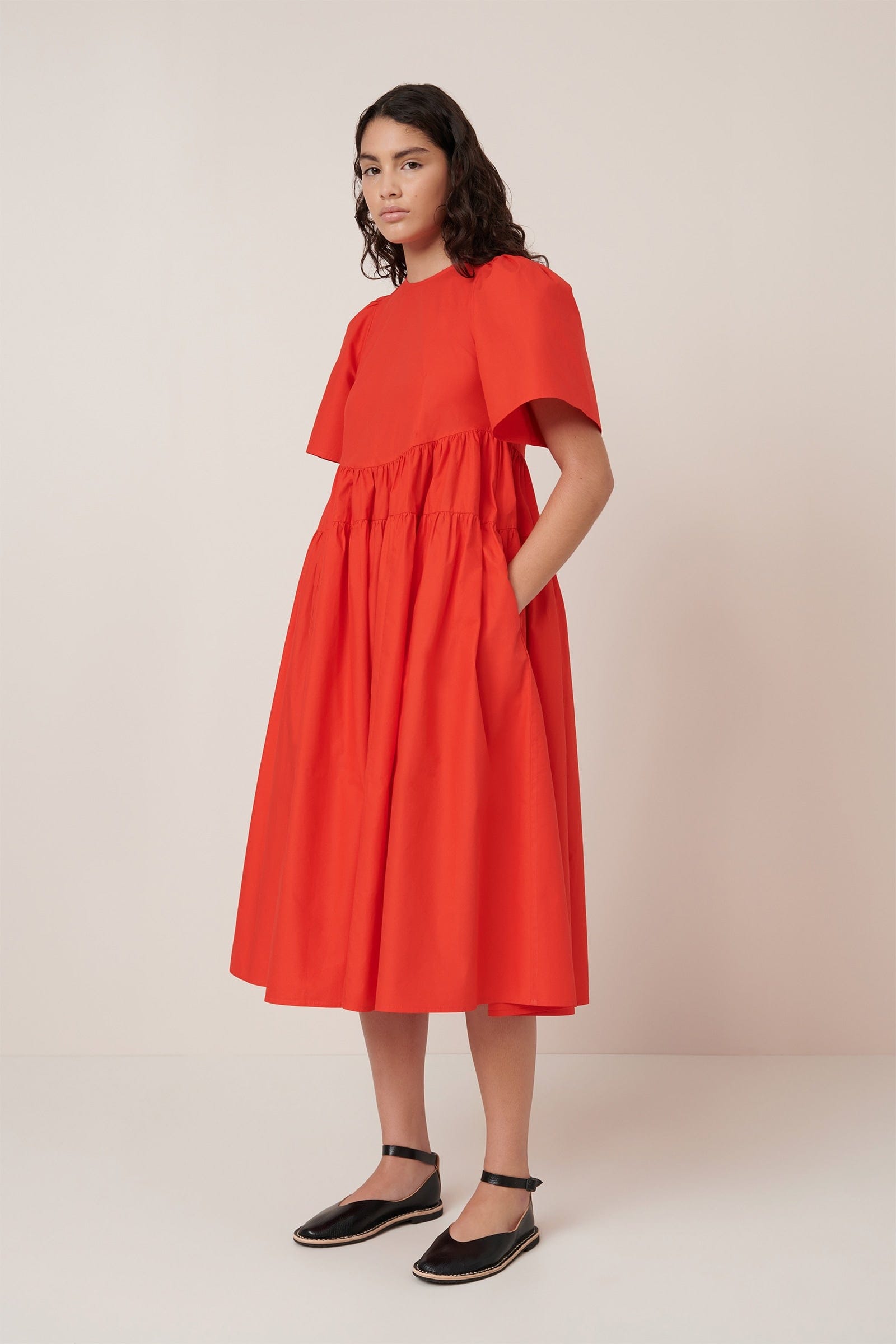 Marquette Dress - Scarlet
