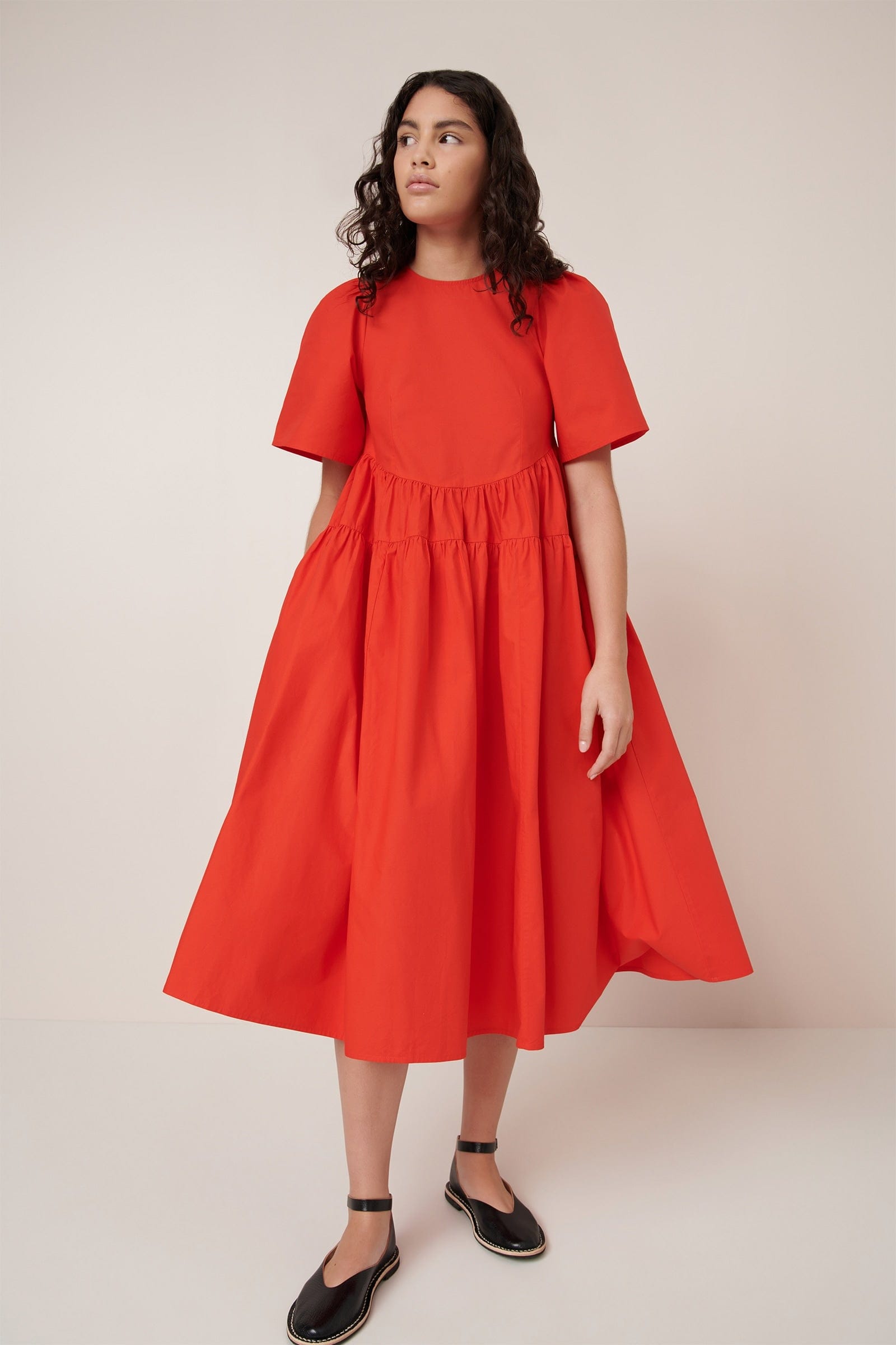 Marquette Dress - Scarlet