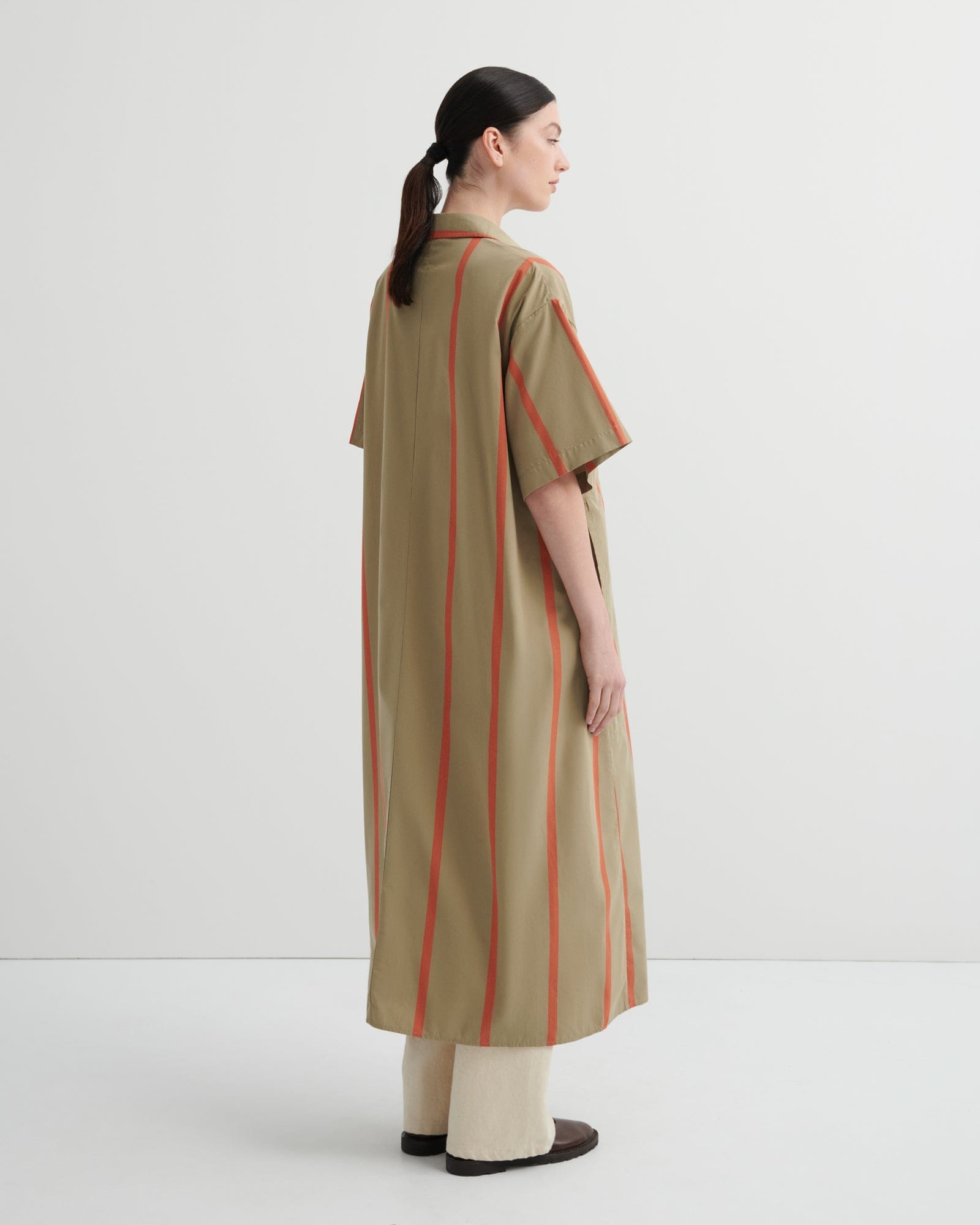 Balance Dress - Nasturtium Stripe