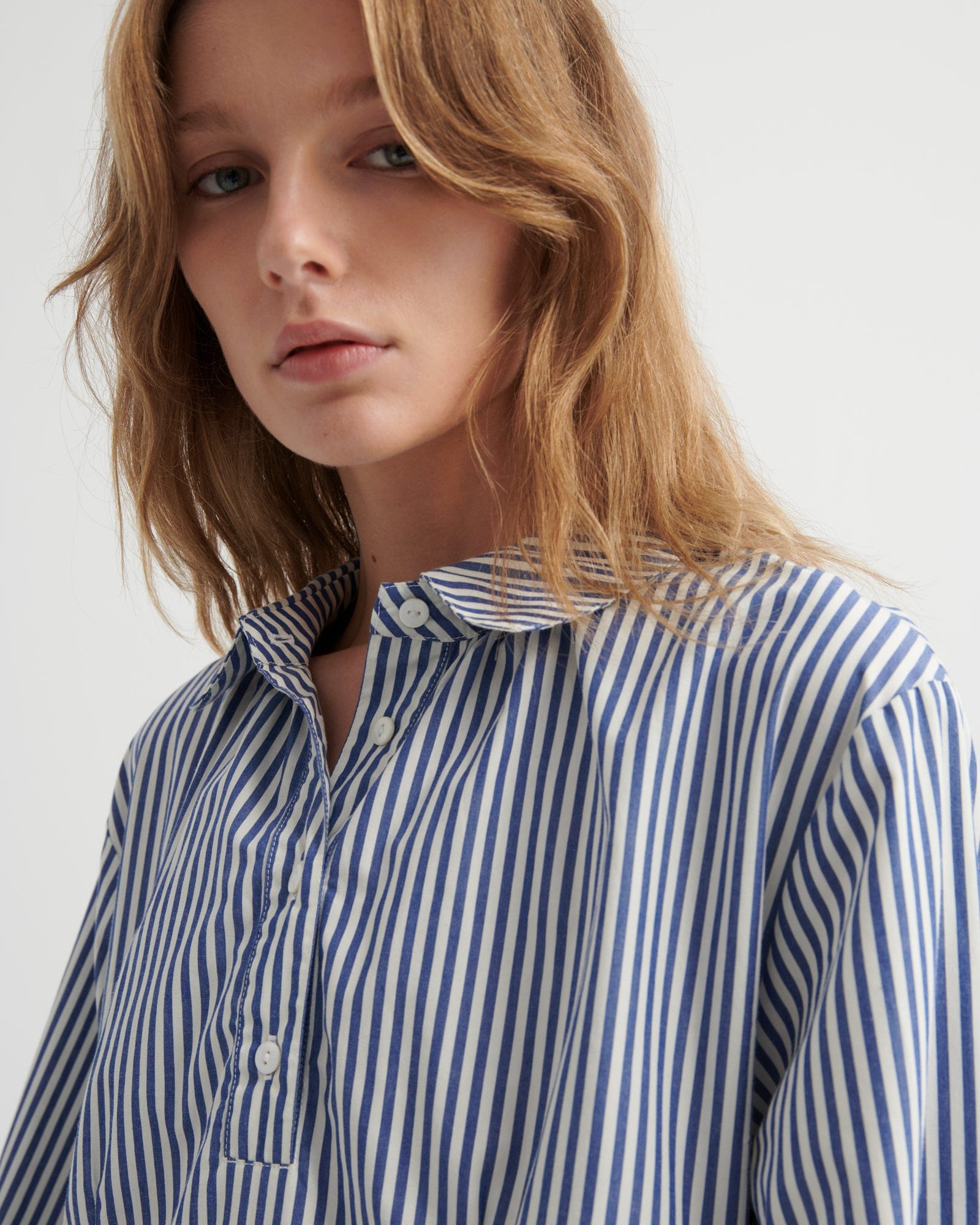 Sonnet Dress - Workwear Stripe