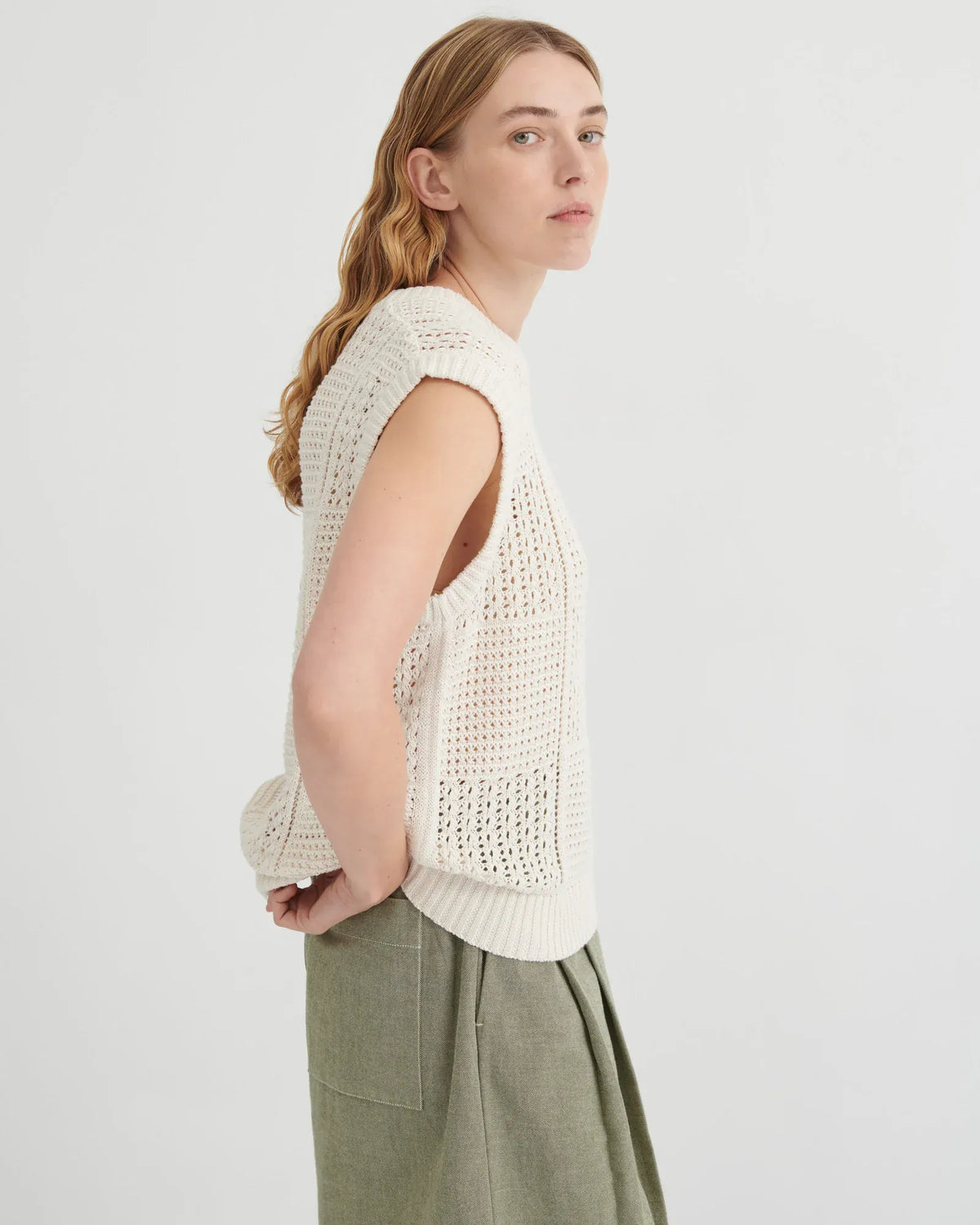Verse Top - Ecru