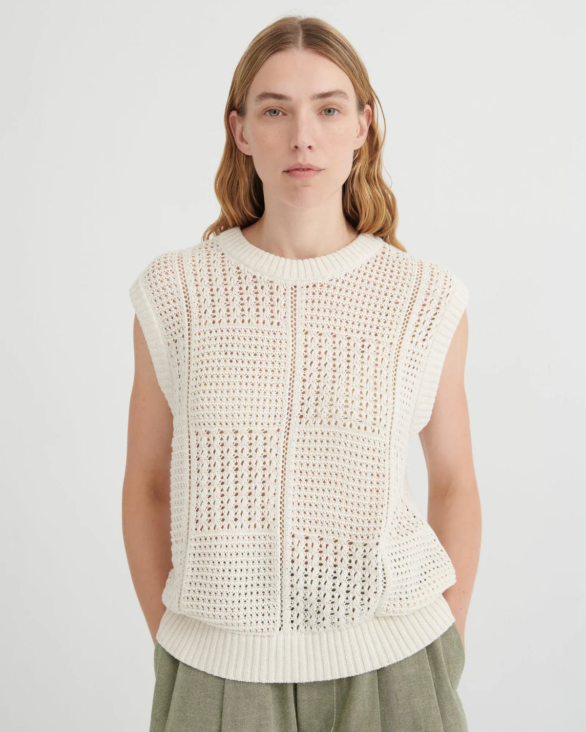 Verse Top - Ecru