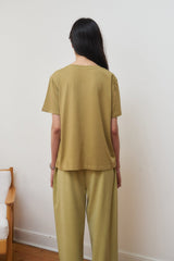 Oia T Shirt - Moss