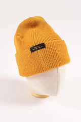 Wool Knit Watch Cap - Old Gold