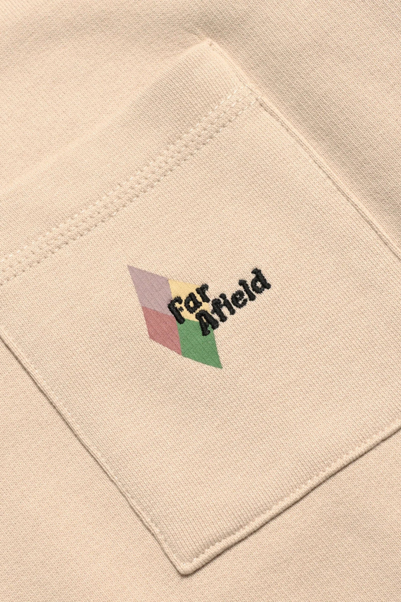 Diamond Logo Pocket Sweatshirt - Peyote Sand