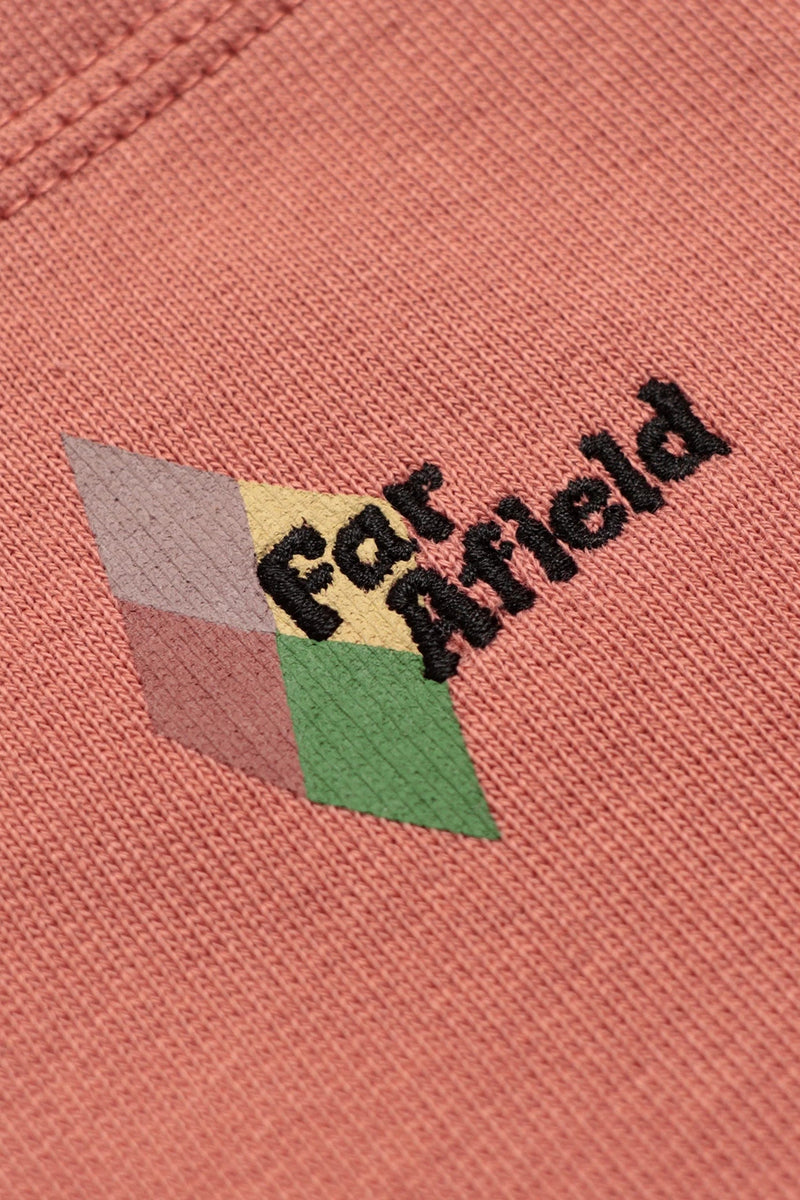 Diamond Logo Pocket Sweatshirt - Pink