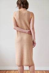 Lace Tank Dress - Sand