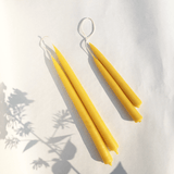 Hand Dipped Beeswax Tapers - Tall